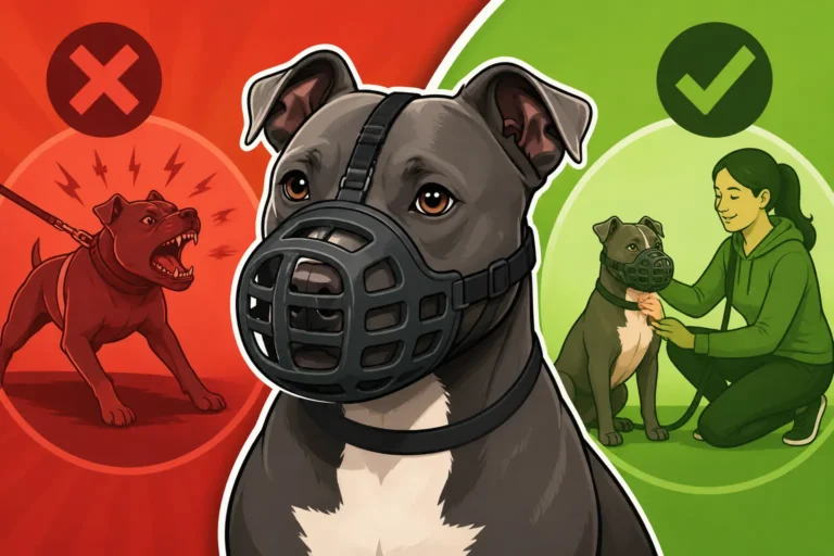 Why Every Pit Bull Should Be Muzzle Trained