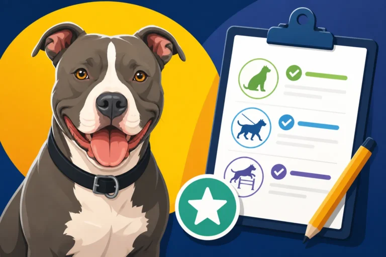 Documenting a Pit Bull's Training Record