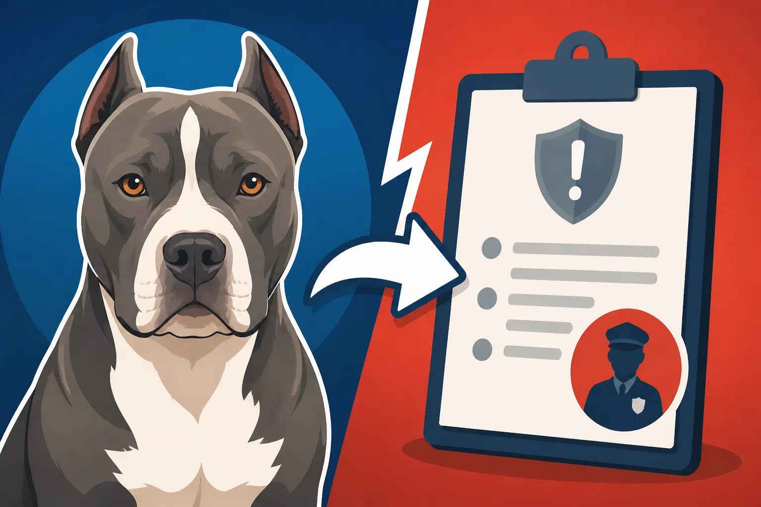 Whether an Incident Report Follows a Pit Bull
