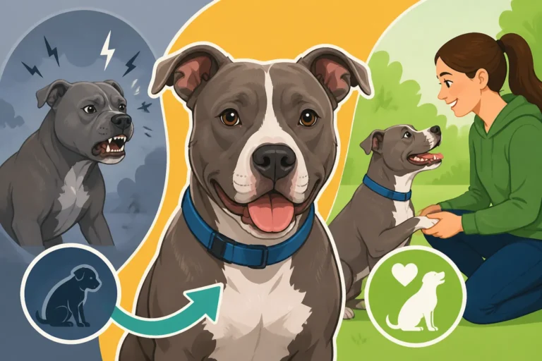 Whether an Older Rescue Pit Bull Can Be Retrained