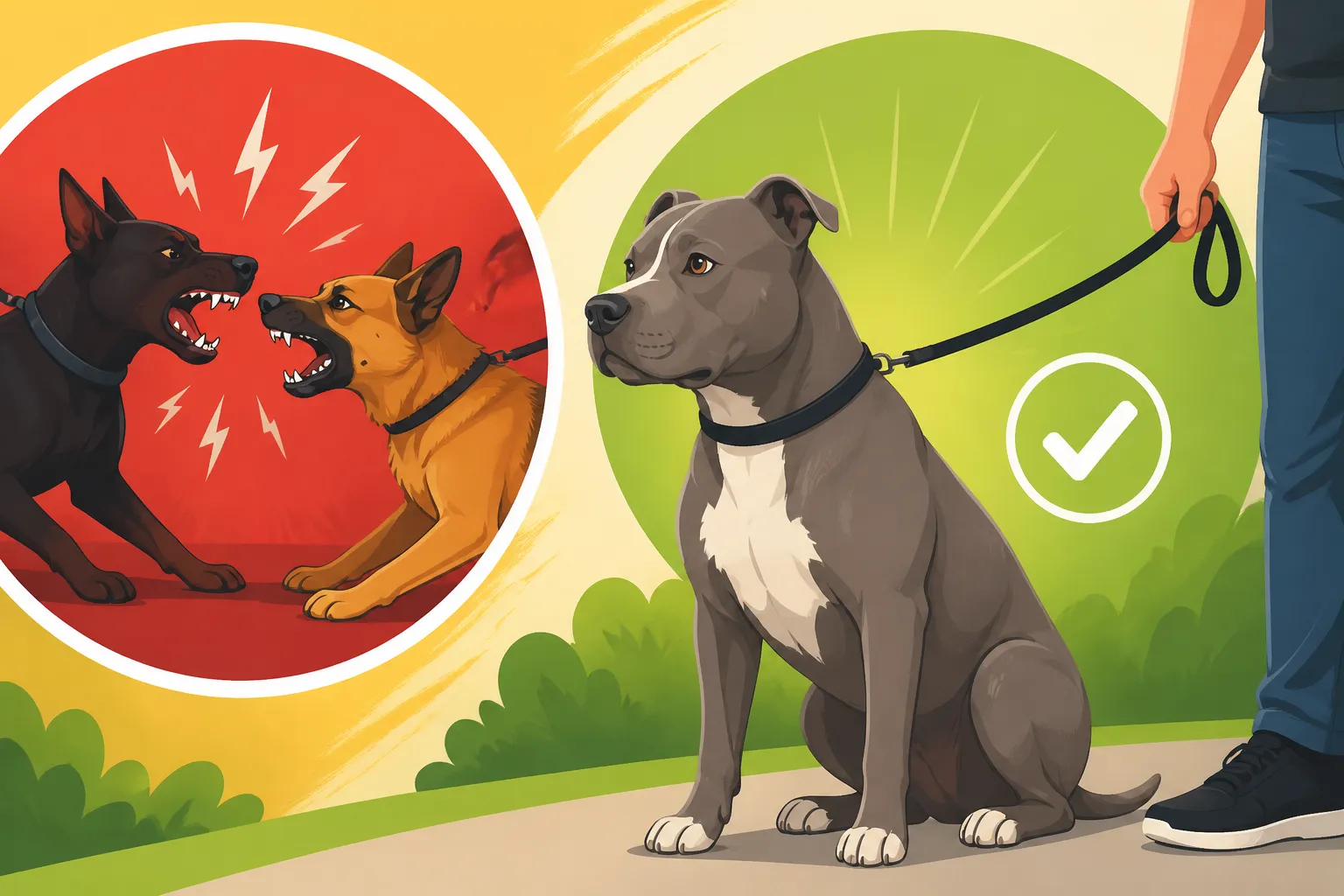 Teaching a Pit Bull to Ignore Other Dogs
