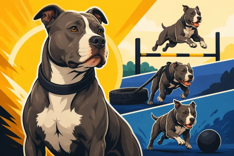 Pit Bull Exercise for a Powerful Athletic Dog