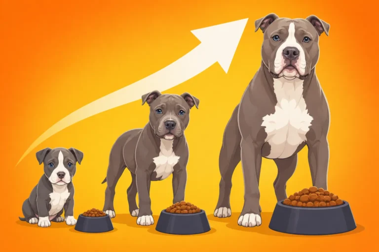 Feeding a Pit Bull Puppy to Fifty Pounds