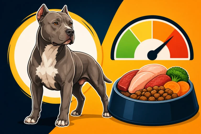 The Calorie Target for a Lean Pit Bull