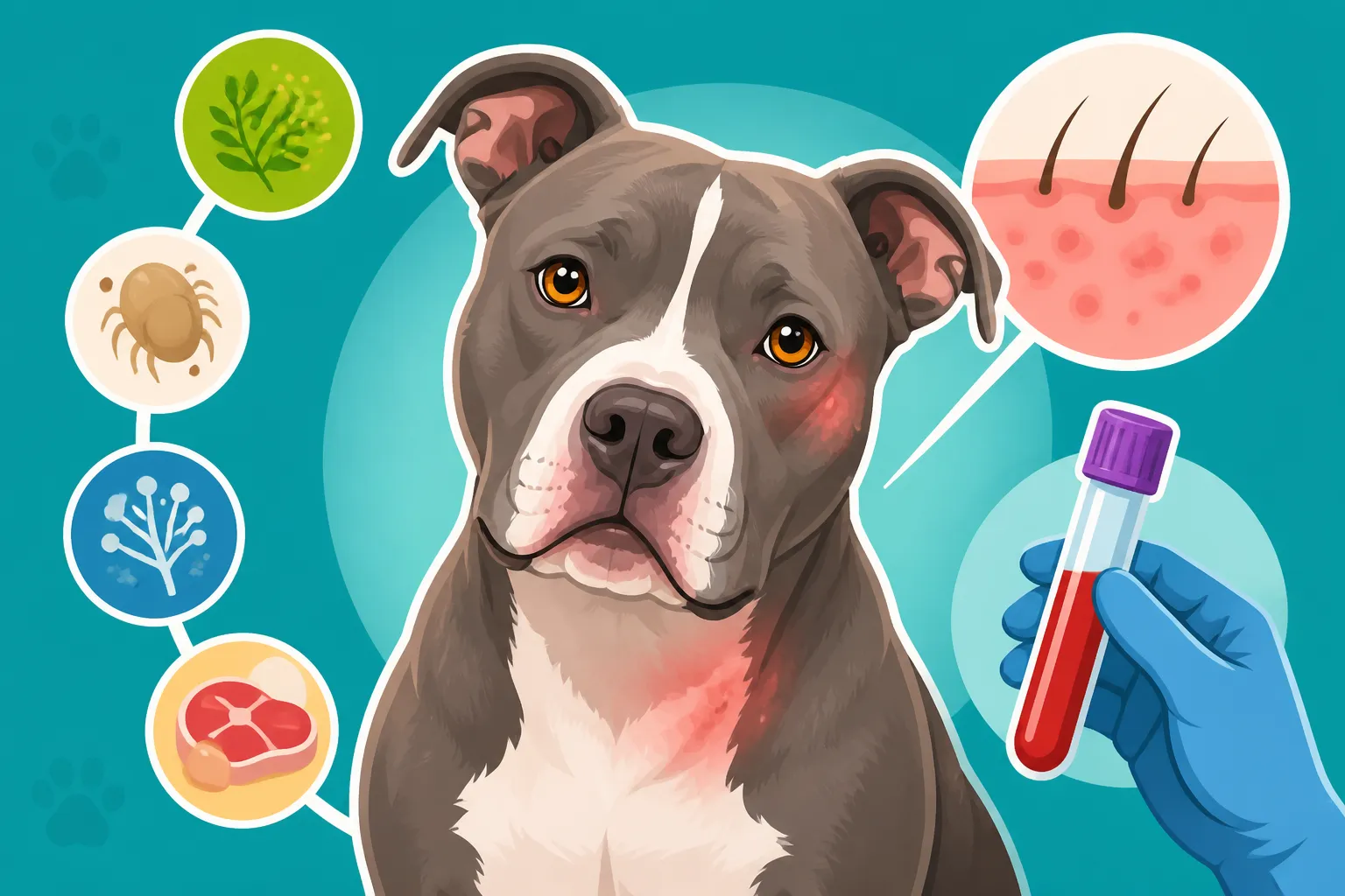 What Allergy Testing Runs on a Pit Bull