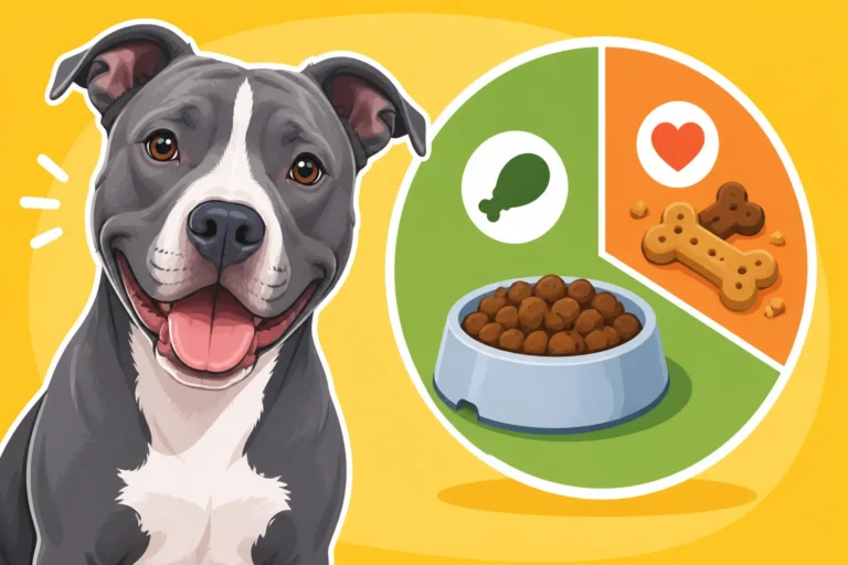 Where Treats Fit in a Pit Bull's Calories