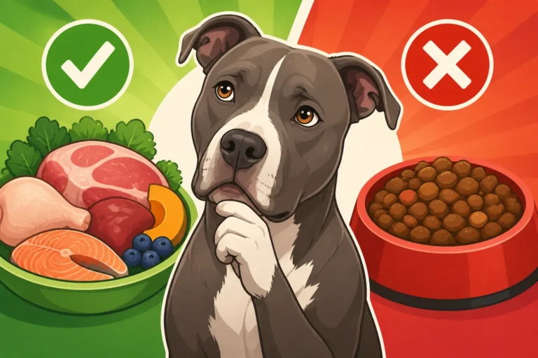 Whether a Raw Diet Suits a Pit Bull