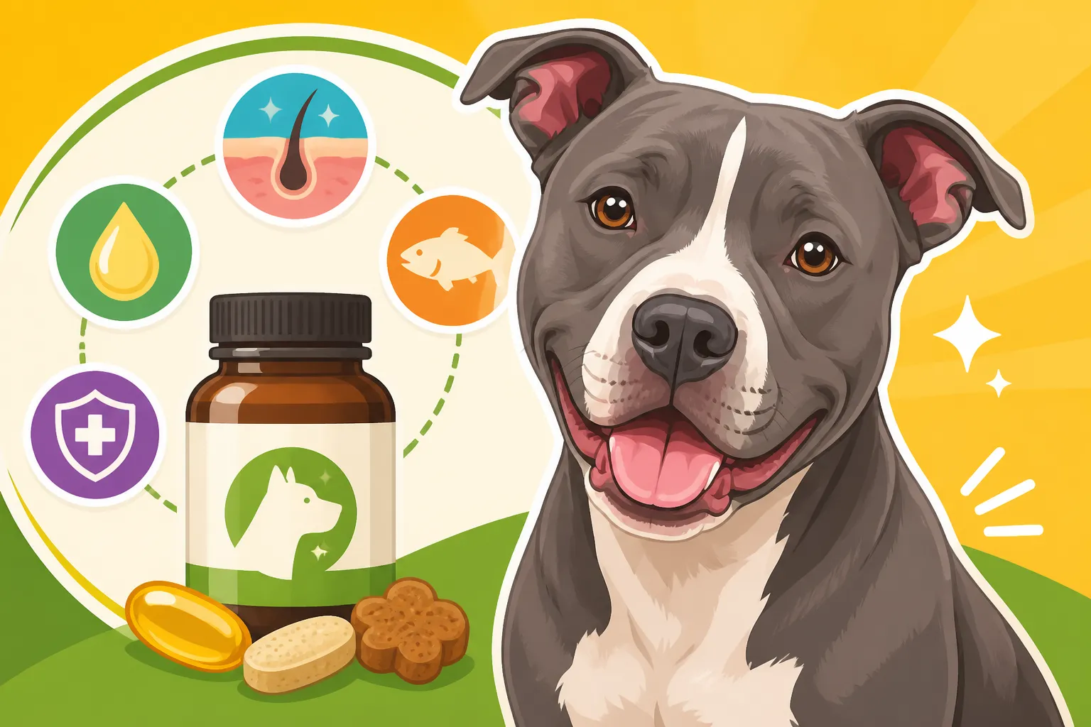 Supplements That Help Pit Bull Skin