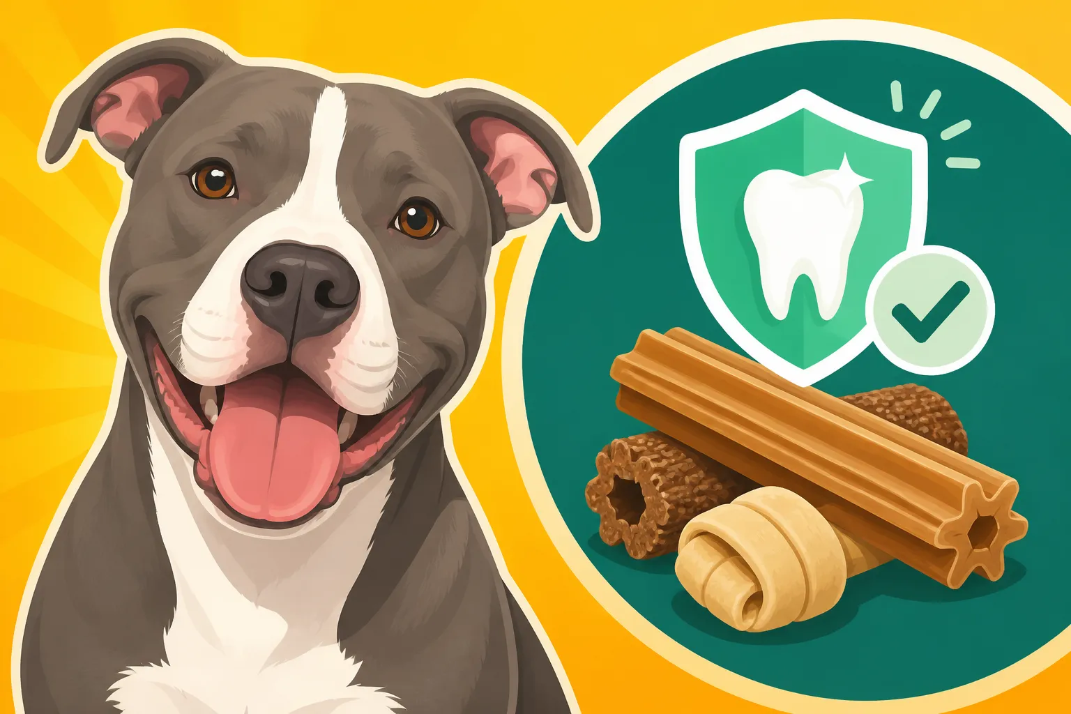 Chews Safe for Pit Bull Teeth
