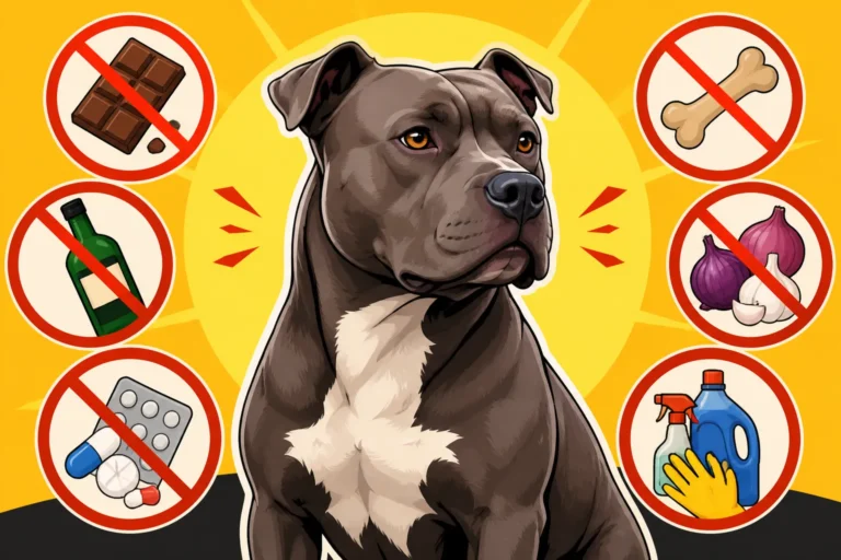 What to Keep Away From a Pit Bull