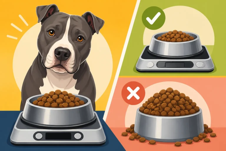 Why a Pit Bull Ration Should Be Weighed