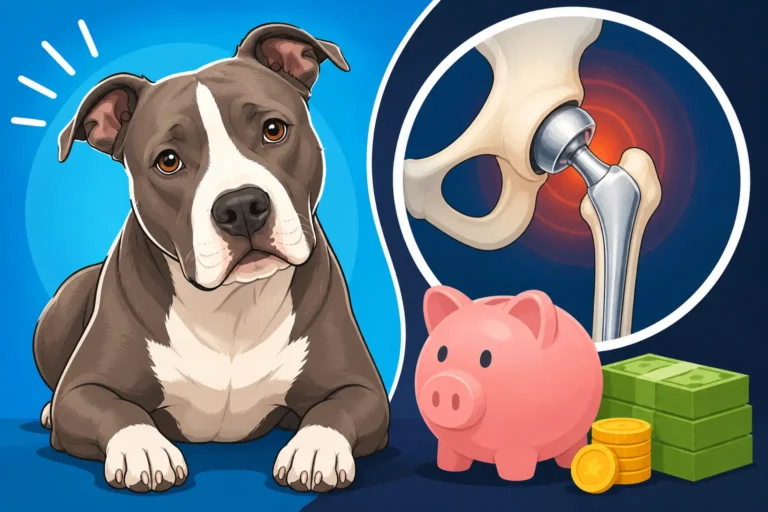 What One Pit Bull Hip Costs to Replace