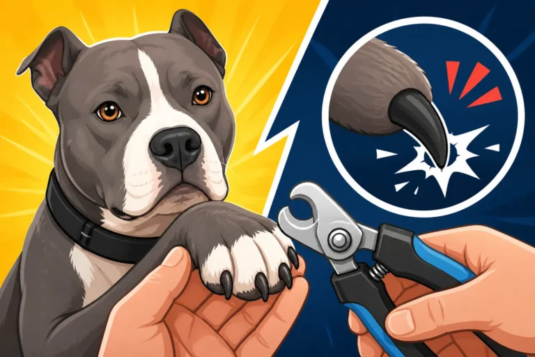 Cutting Pit Bull Nails That Resist Clippers