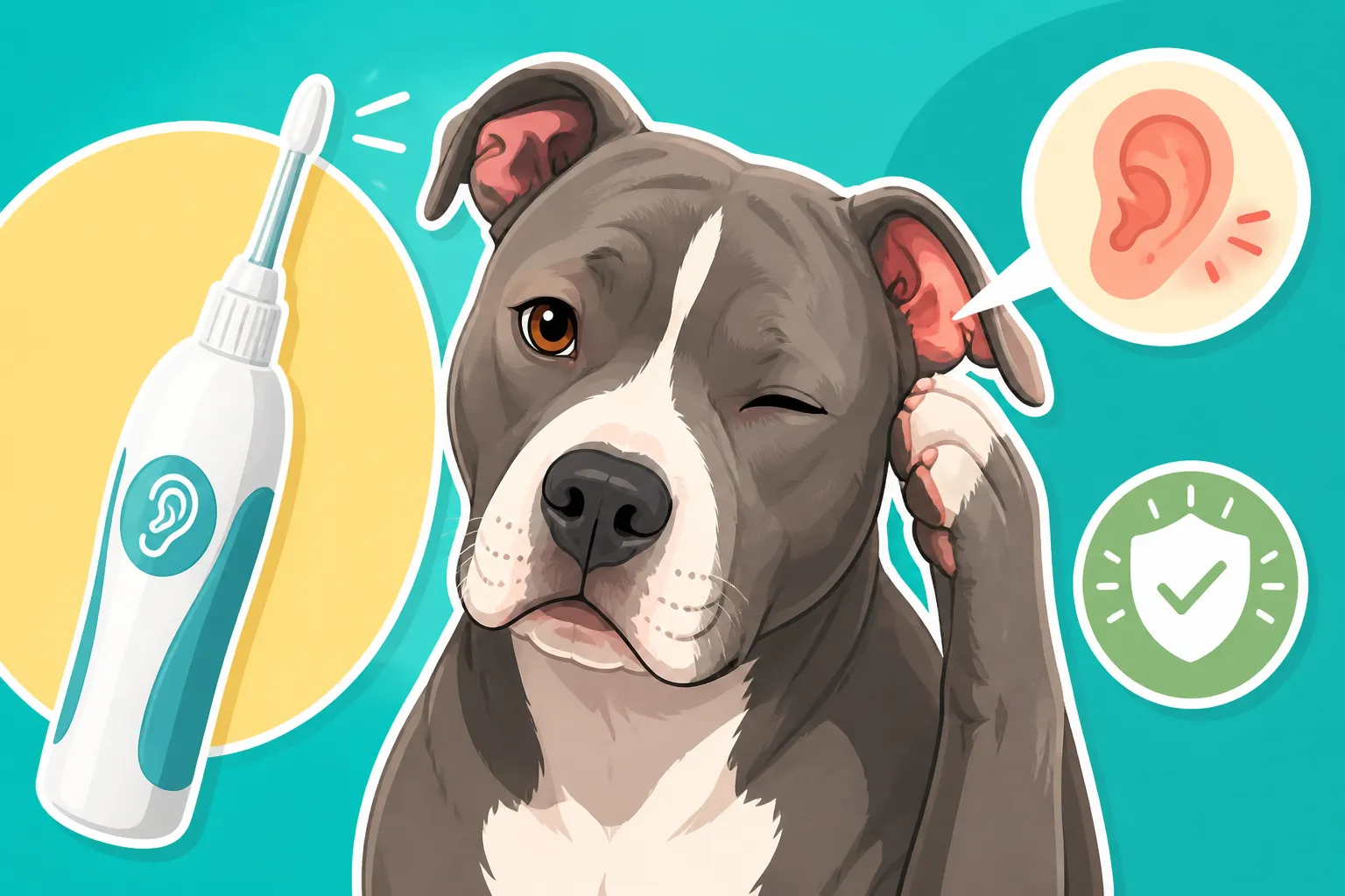 Ear Cleaner That Suits an Allergic Pit Bull