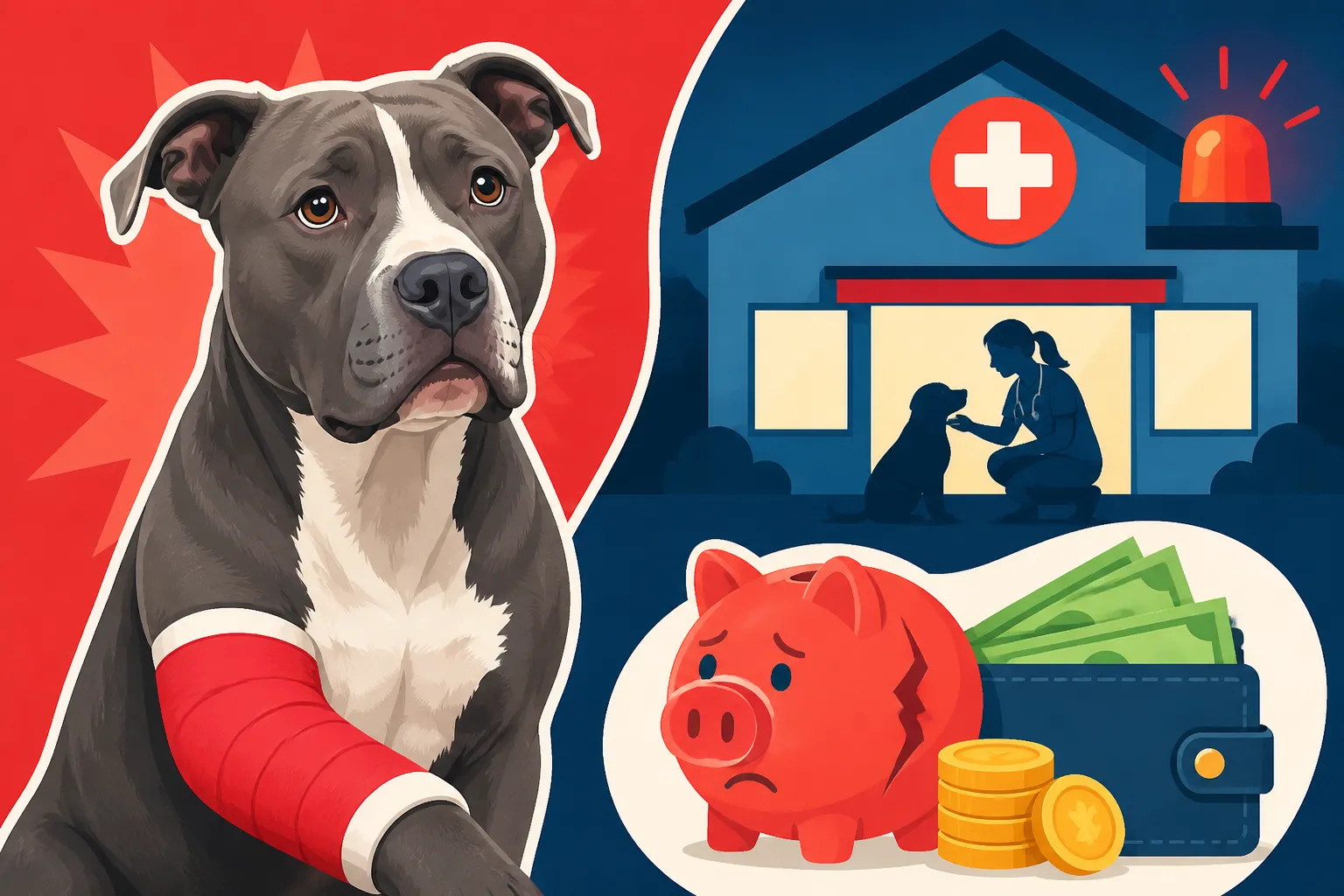 Pit Bull Emergency Vet Visit Costs