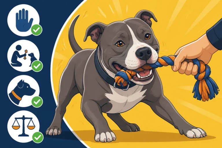 Tug Rules That Keep a Pit Bull Civil