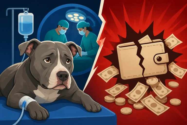 What Emergency Bloat Surgery Costs a Pit Bull Owner