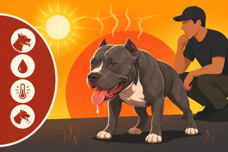 Spotting Heat Trouble in a Working Pit Bull