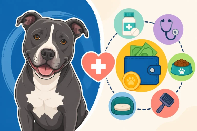 Aftercare Costs for a Fifty Pound Pit Bull