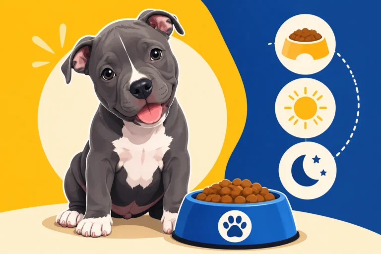 How Often a Pit Bull Puppy Should Eat