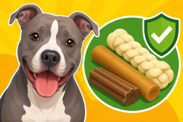 Chews That Do Not Crack Pit Bull Teeth