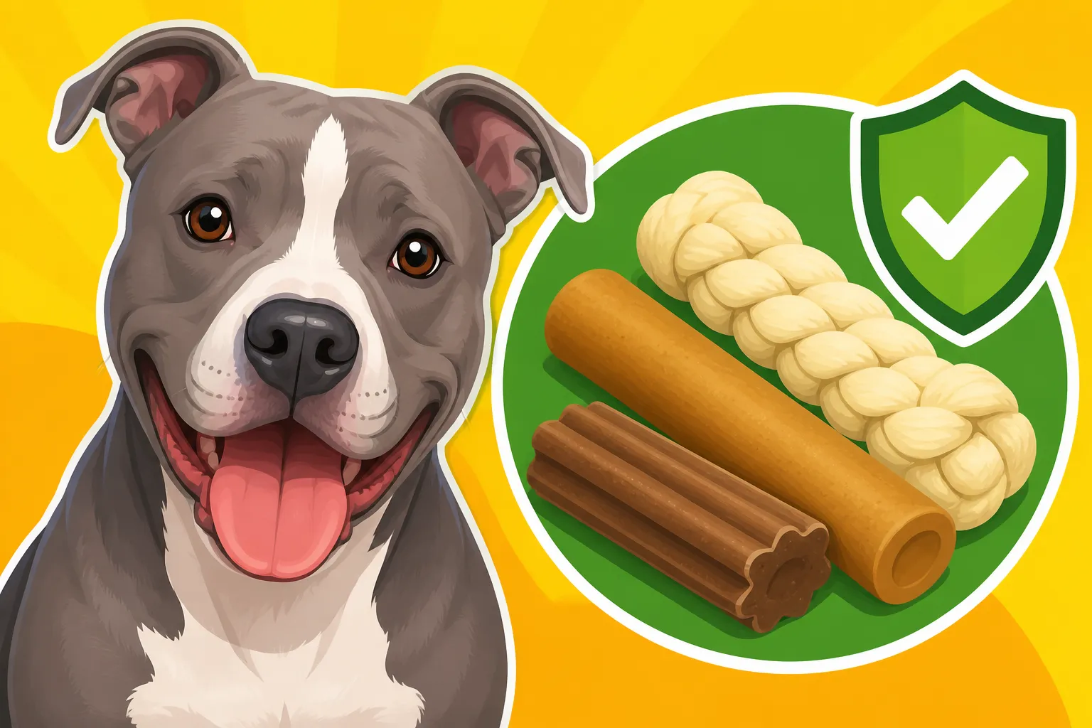 Chews That Do Not Crack Pit Bull Teeth