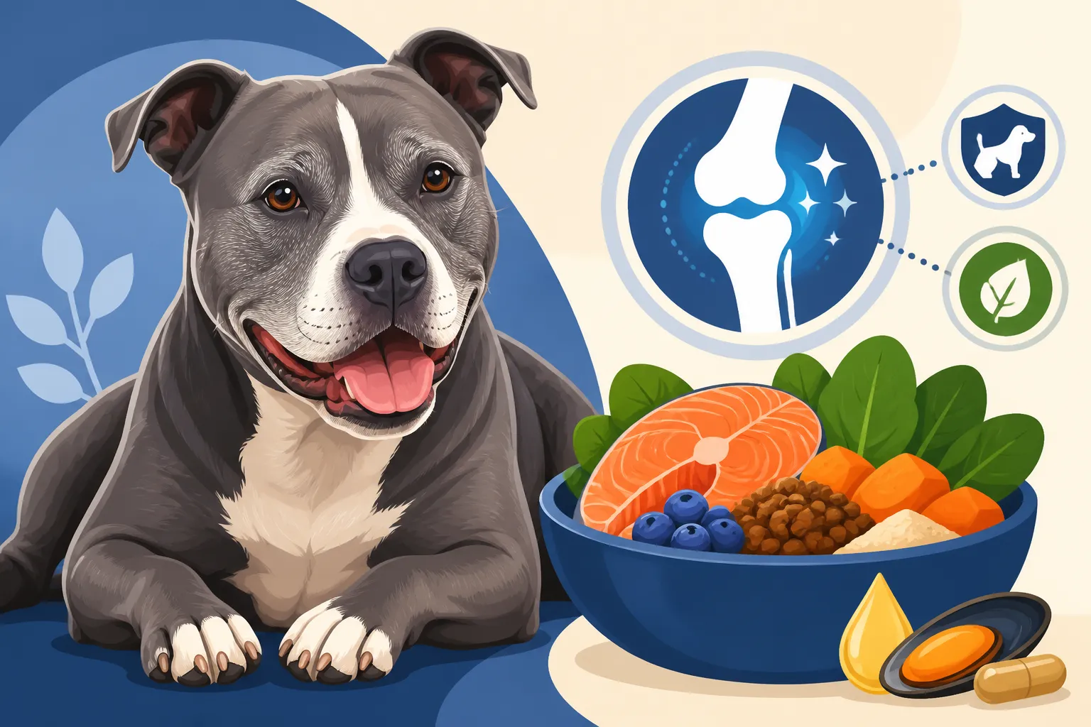 Joint Diets for an Aging Pit Bull