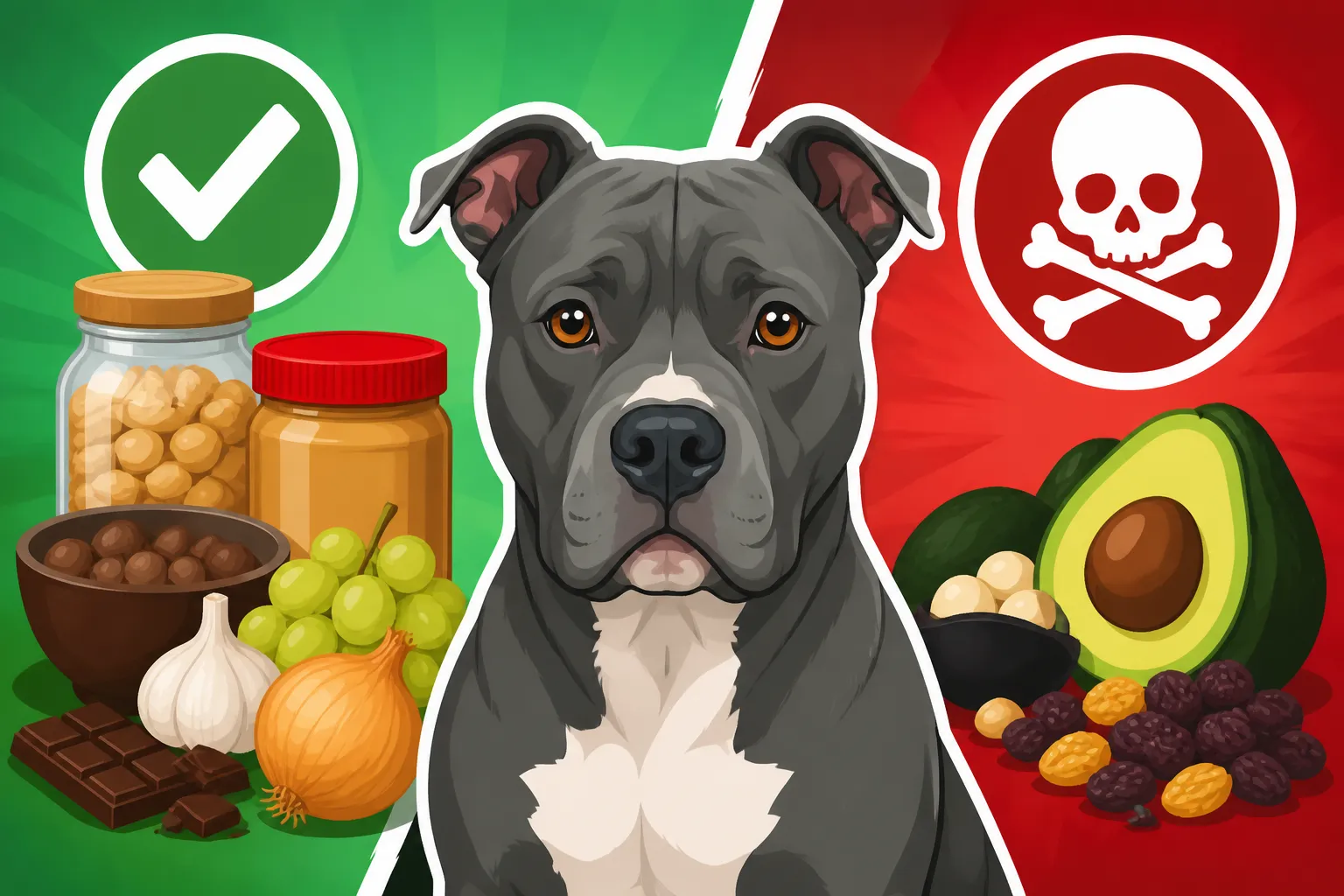 Pantry Items That Poison a Pit Bull