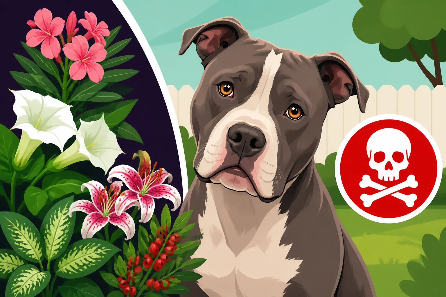 Yard Plants That Poison a Pit Bull