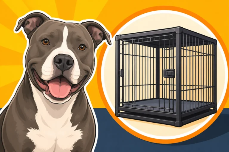 The Crate a Fifty Pound Pit Bull Needs