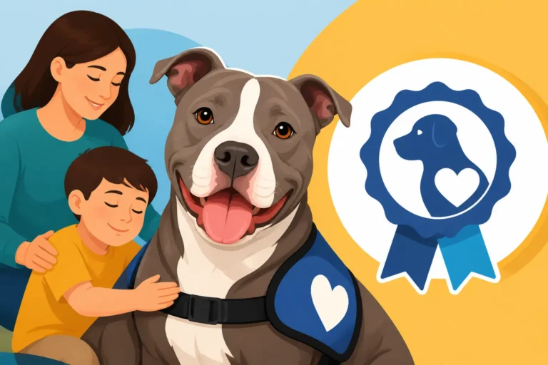 Certifying a Pit Bull as a Therapy Dog