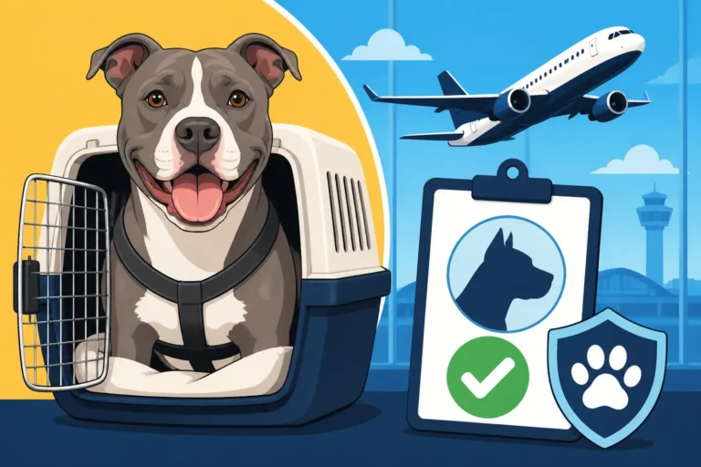 Flying With a Pit Bull and Airline Breed Rules