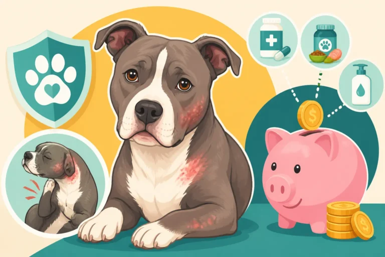 Budgeting for a Pit Bull With Chronic Allergies