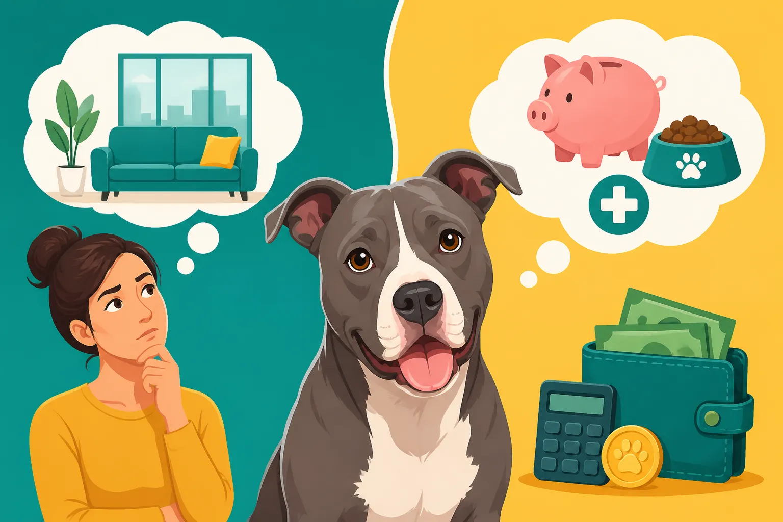 Whether a Pit Bull Fits a Renter's Budget