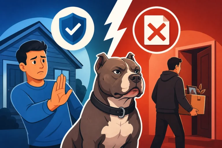 Whether a Pit Bull Incident Ends a Tenancy