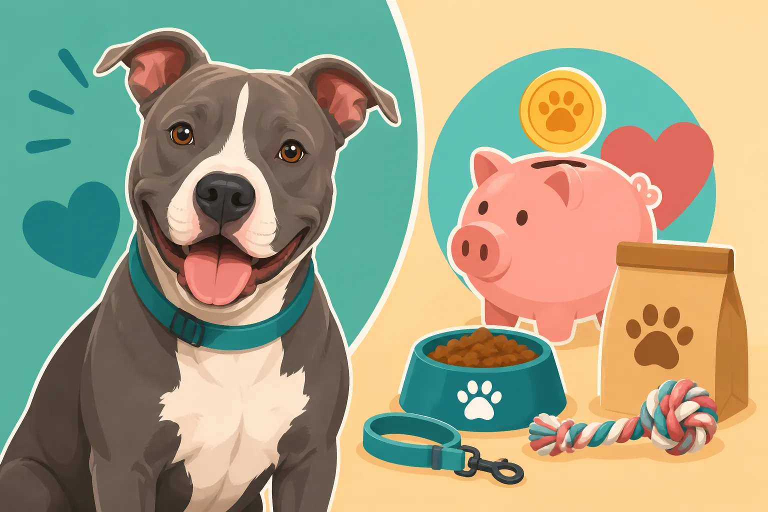 Fostering a Pit Bull and What It Costs
