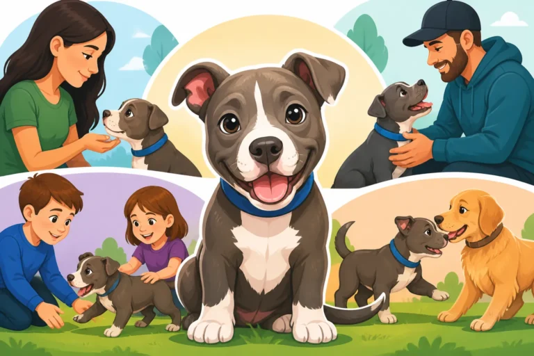 Socializing a Pit Bull Puppy Thoroughly
