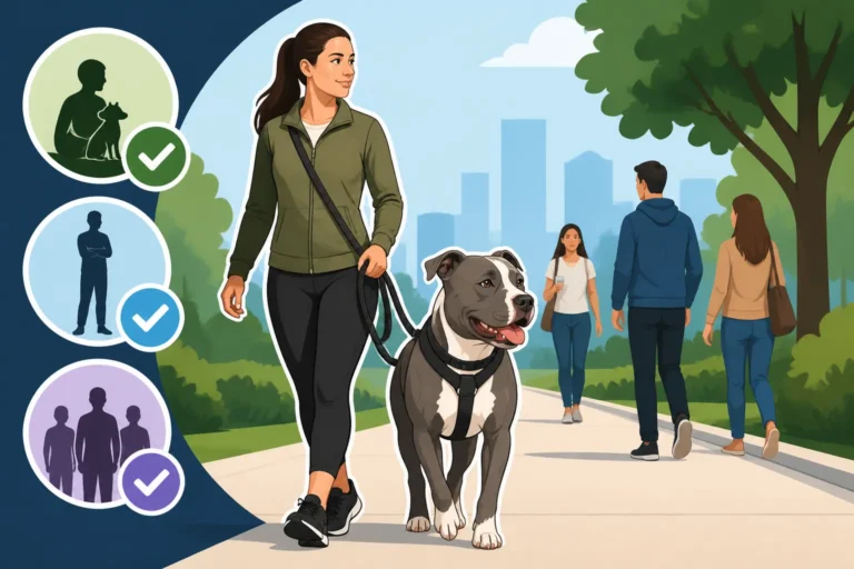 Handling a Pit Bull in Public Without Incident