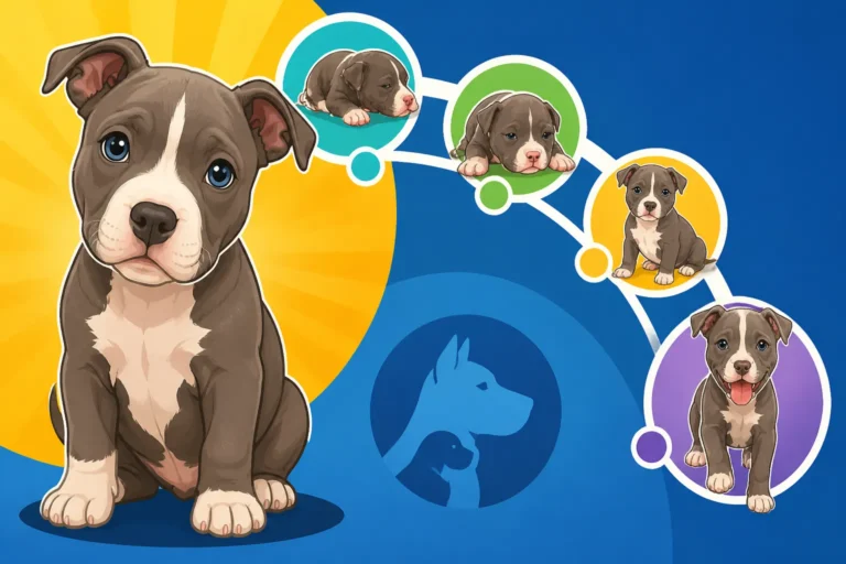 The Weeks That Shape a Pit Bull Puppy