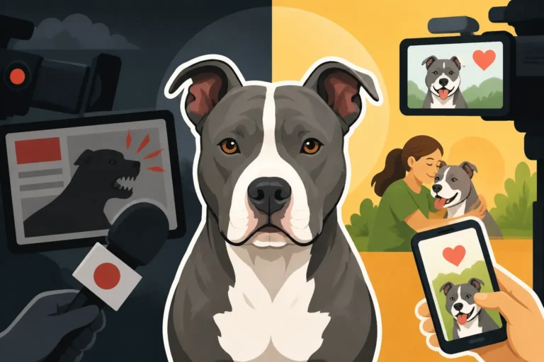 How Media Coverage Shapes Pit Bull Perception