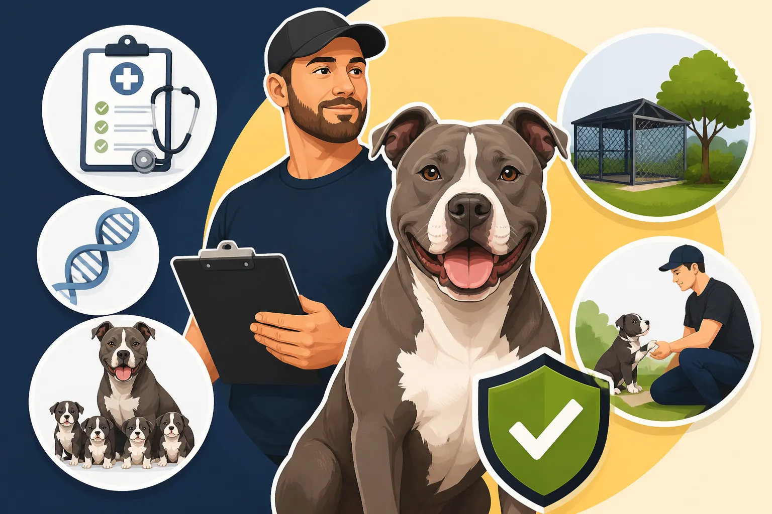 What a Pit Bull Breeder Should Be Able to Show