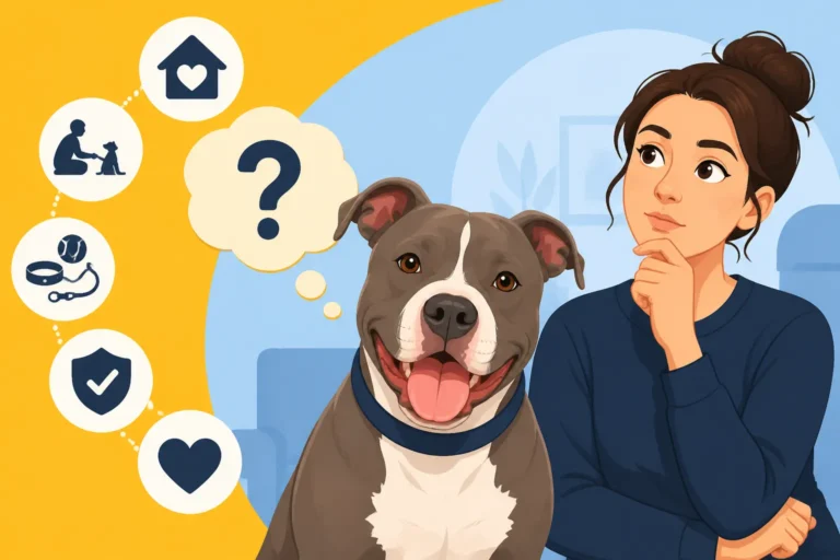 Questions to Ask Before Taking a Pit Bull Home