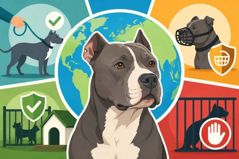 How Other Countries Handle Pit Bull Type Dogs