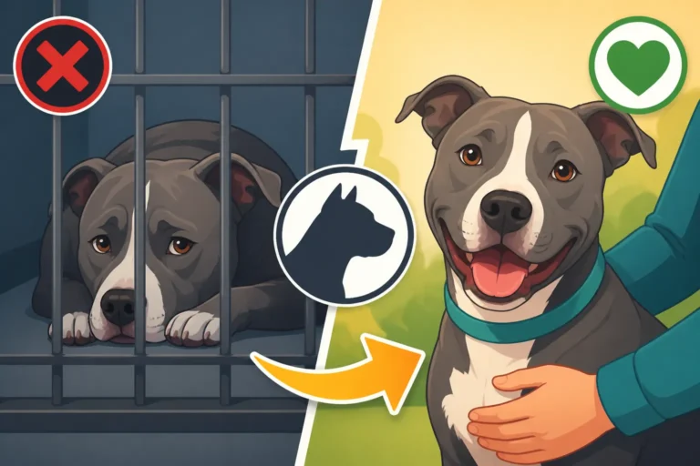 Why a Pit Bull Label Changes a Shelter Outcome