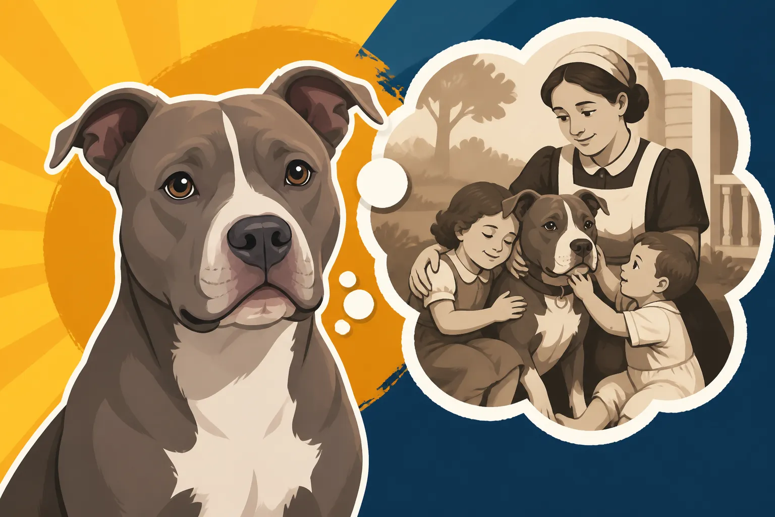 Where the Pit Bull Nanny Dog Claim Started
