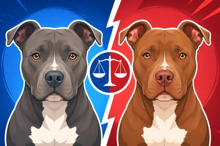 What Blue Nose and Red Nose Mean on a Pit Bull