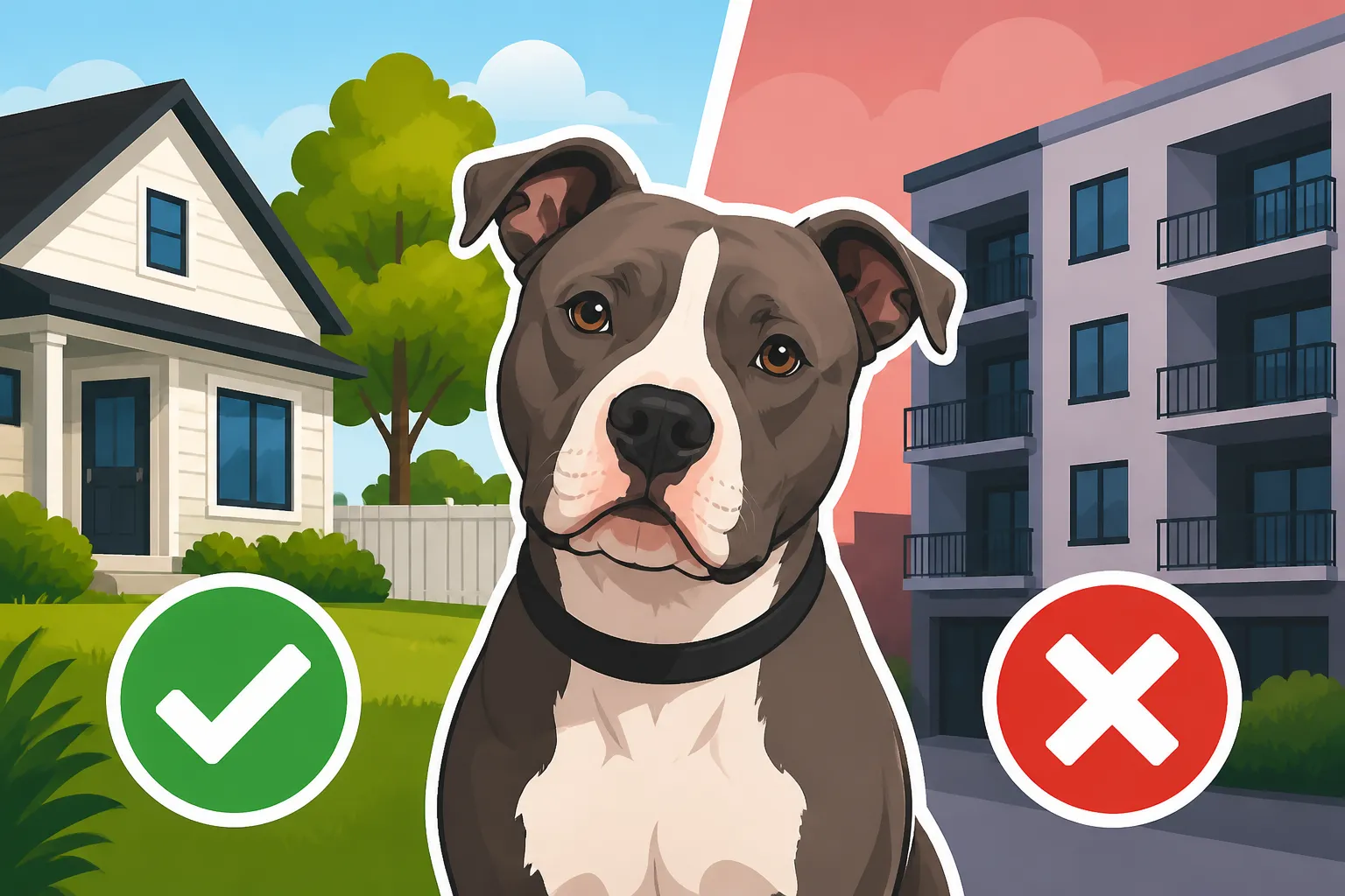 Whether Your Housing Situation Allows a Pit Bull