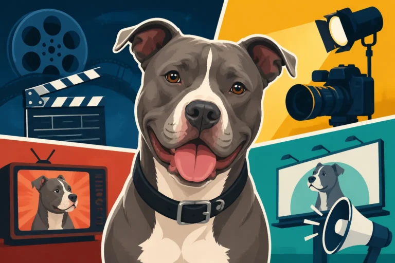 Pit Bulls in Film, Advertising and Media