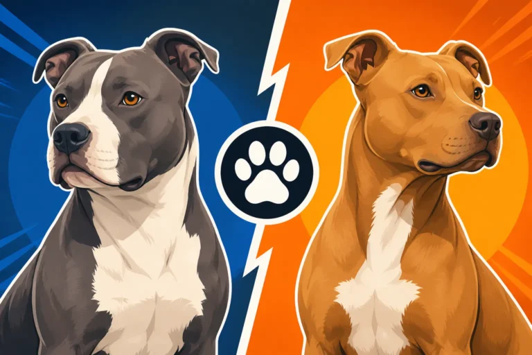 How an AmStaff Differs From an APBT