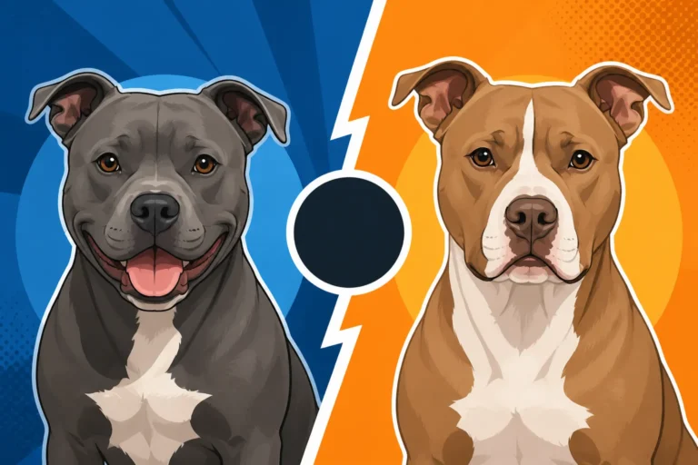 How the Staffie Differs From an American Pit Bull Terrier